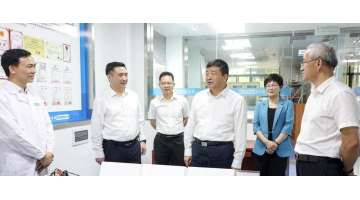 自治区人大常委会副主任方春明到J9集团股份调研领导工作
